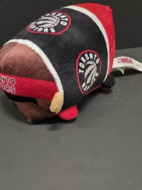 NBA Toronto Raptors Plush Accent - Black, Red, Brown